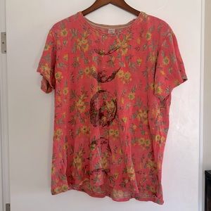 Magnolia Pearl Cotton Jersey Boyfriend T, High Visibility NWT